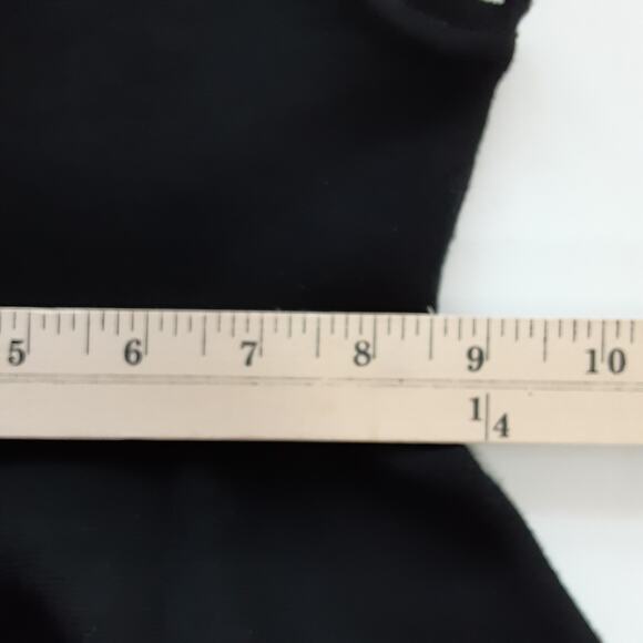 Milly Minis Eyelet Flare Dress Black Stretch Knit Toddler 2 Fit Flare Twirl NWT - Picture 11 of 12